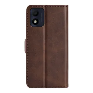 SIDE Peňaženkové puzdro Alcatel 1B 2022 hnedé
