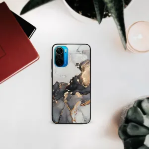 MY ART Silikónový obal Xiaomi Poco F3 GREY MARBLE (140)