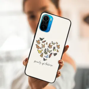 MY ART Silikónový obal Xiaomi Poco F3 BUTTERFLIES (026)