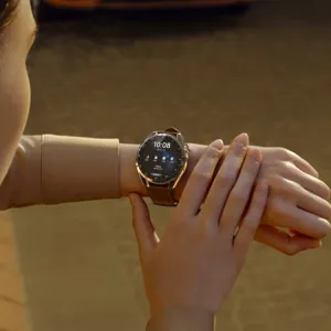 Plastový kryt s ochranným sklom pre Huawei Watch 3 Pro priehľadný