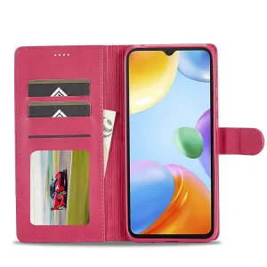 IMEEKE Peňaženkový kryt Xiaomi Redmi 10C ružový