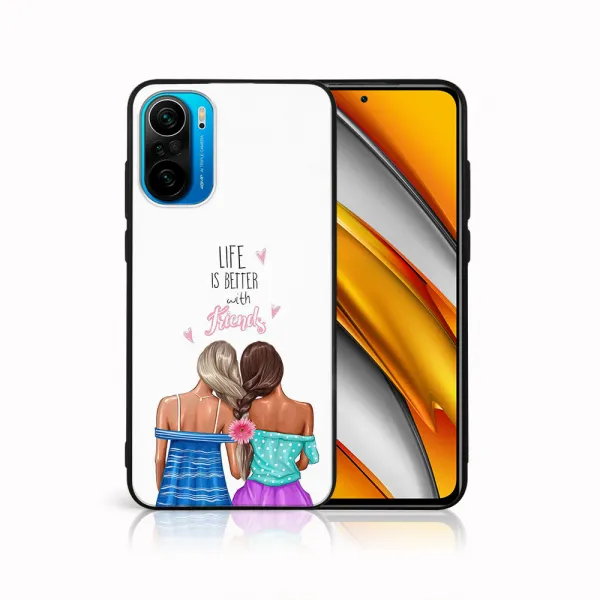 MY ART Silikónový obal Xiaomi Poco F3 FRIENDS (060)