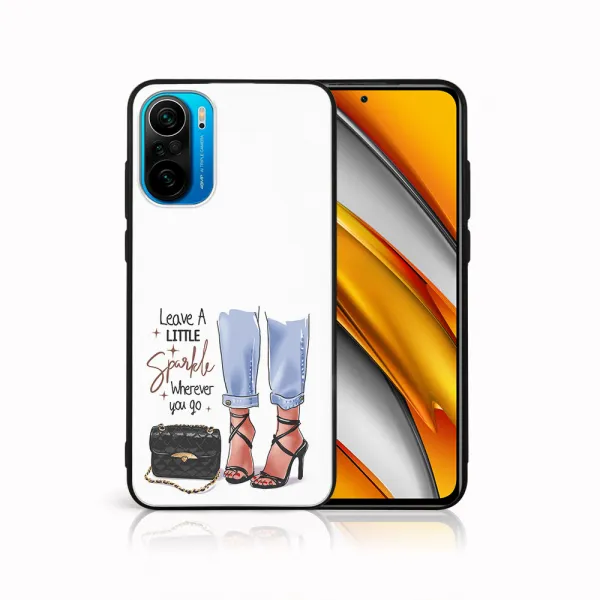 MY ART Silikónový obal Xiaomi Poco F3 SHOES (061)