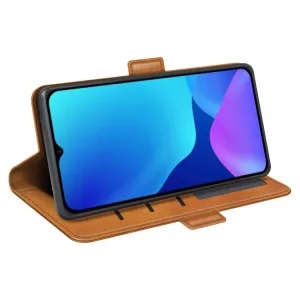 SIDE Peňaženkové puzdro Ulefone Note 10 svetlohnedé