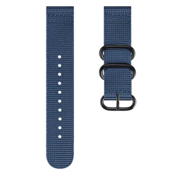 NYLON Univerzálny remienok na hodinky - šírka 20mm modrý