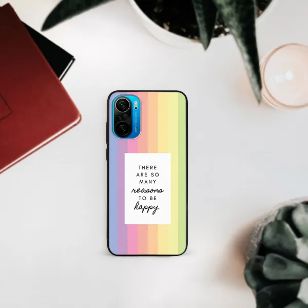MY ART Silikónový obal Xiaomi Poco F3 REASONS (040)