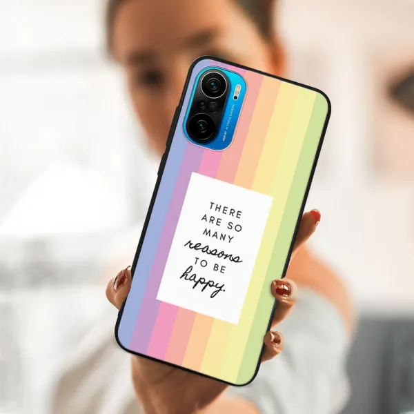 MY ART Silikónový obal Xiaomi Poco F3 REASONS (040)