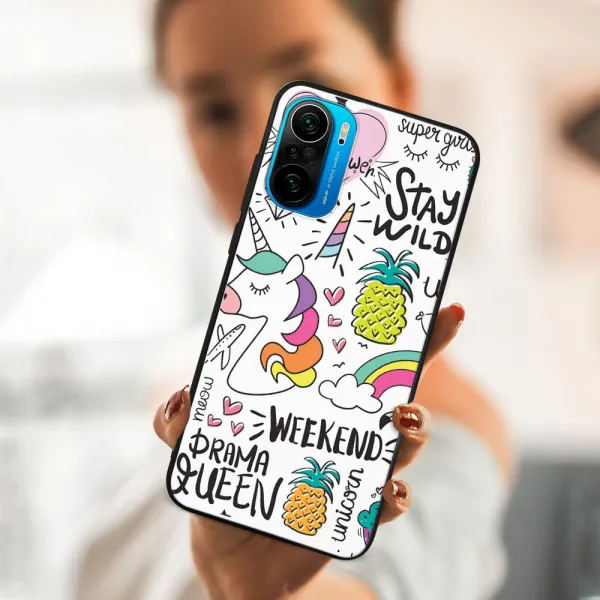 MY ART Silikónový obal Xiaomi Poco F3 UNICORN (063)