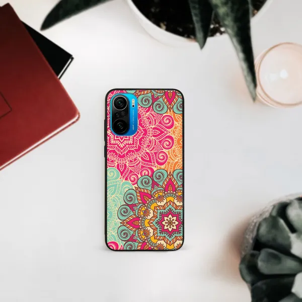 MY ART Silikónový obal Xiaomi Poco F3 MANDALA (043)