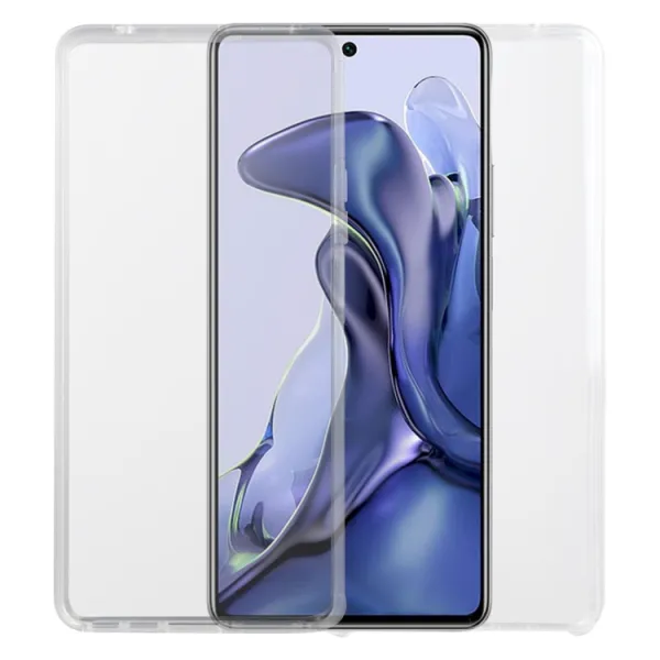Ochranný obojstranný kryt Xiaomi 11T priehľadný