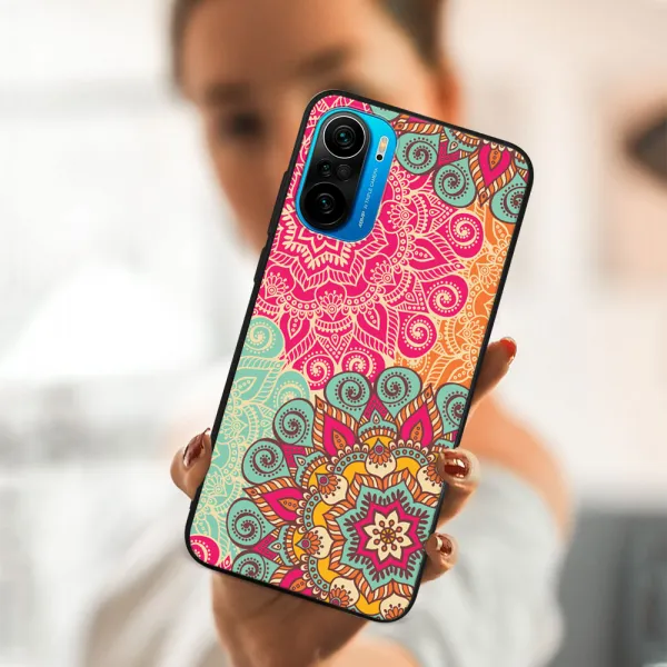 MY ART Silikónový obal Xiaomi Poco F3 MANDALA (043)
