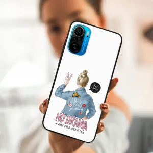 MY ART Silikónový obal Xiaomi Poco F3 NO DRAMA (138)
