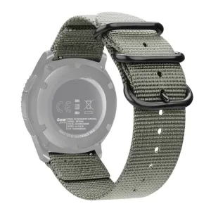 NYLON Univerzálny remienok na hodinky - šírka 22mm šedý