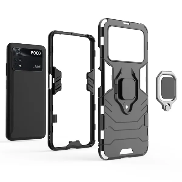 STRONG Ochranný kryt Xiaomi Poco M4 Pro čierny
