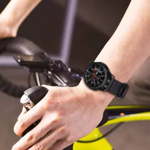 NYLON Univerzálny remienok na hodinky - šírka 20mm čierny