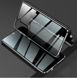 Magnetický kryt 360 pre Samsung Galaxy S21 Plus 5G čierny