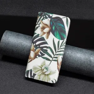 ART Peňaženkový kryt Xiaomi Redmi 10C GREEN LEAVES