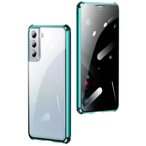 Magnetický kryt 360 pre Samsung Galaxy S21 Plus 5G modrý