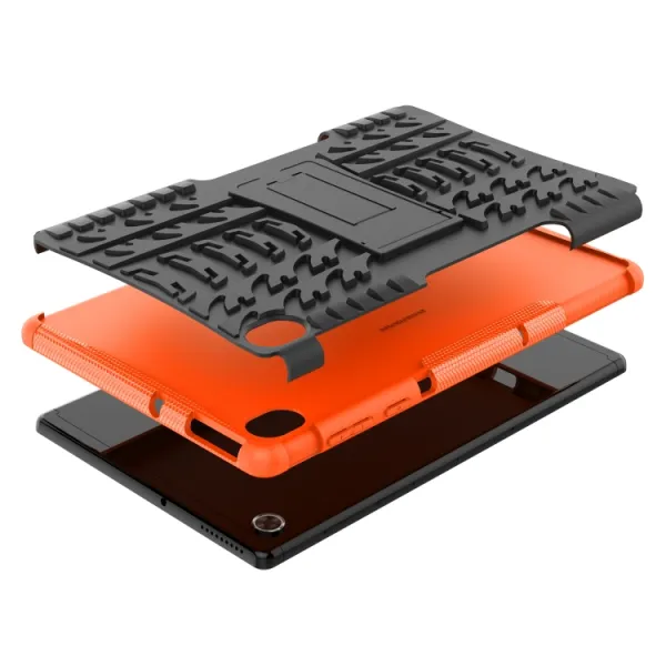 STAND Extra odolný obal Lenovo Tab K10 oranžový