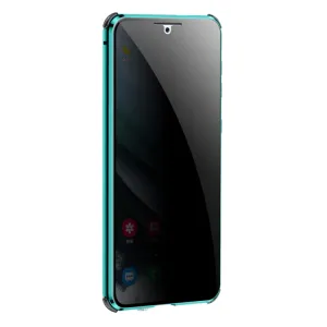 Magnetický kryt 360 pre Samsung Galaxy S21 5G čierny