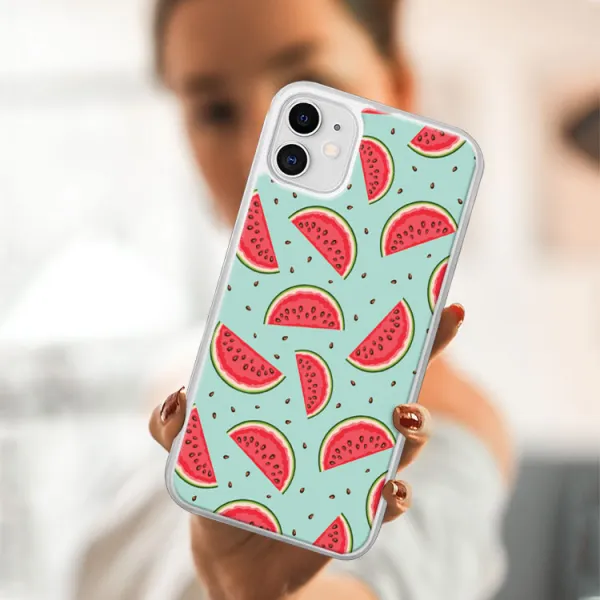 MY ART Silikónový obal Apple iPhone 11 WATERMELON (120)