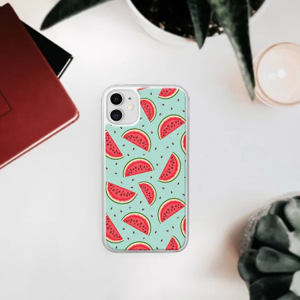 MY ART Silikónový obal Apple iPhone 11 WATERMELON (120)