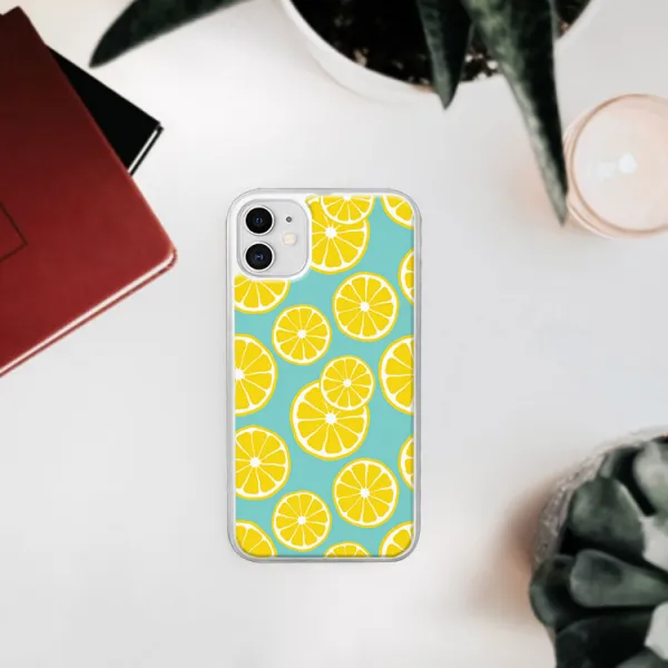 MY ART Silikónový obal Apple iPhone 11 LEMON (121)
