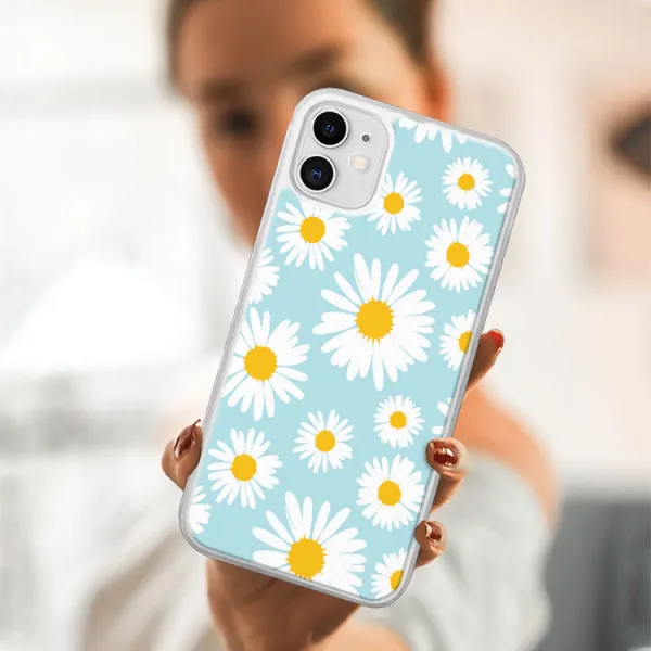 MY ART Silikónový obal Apple iPhone 11 CAMOMILE (124)