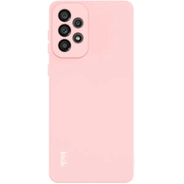 IMAK RUBBER Gumený kryt Samsung Galaxy A73 5G ružový