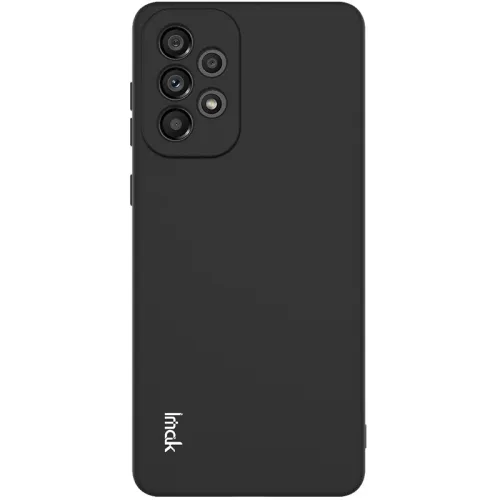 IMAK RUBBER Gumený kryt Samsung Galaxy A73 5G čierny