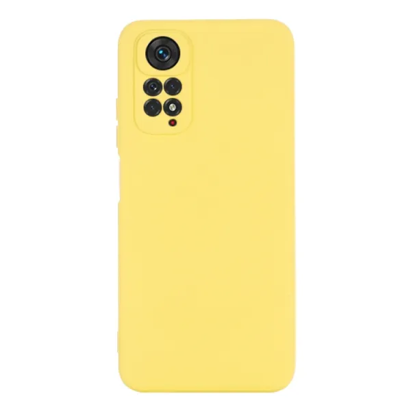 RUBBER Ochranný kryt Xiaomi Redmi Note 11 / Note 11S žltý