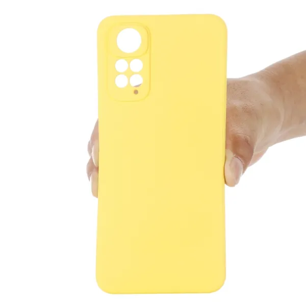 RUBBER Ochranný kryt Xiaomi Redmi Note 11 / Note 11S žltý