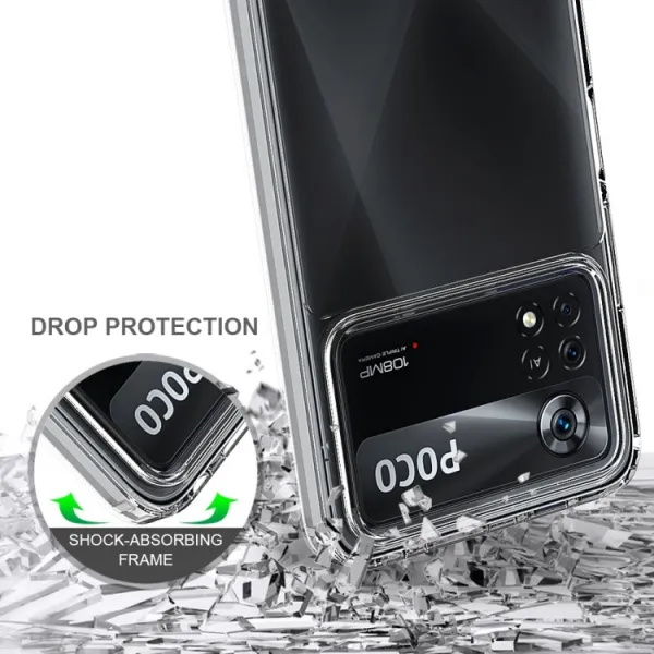 SHOCK Extra odolný kryt Xiaomi Poco X4 Pro 5G čierny