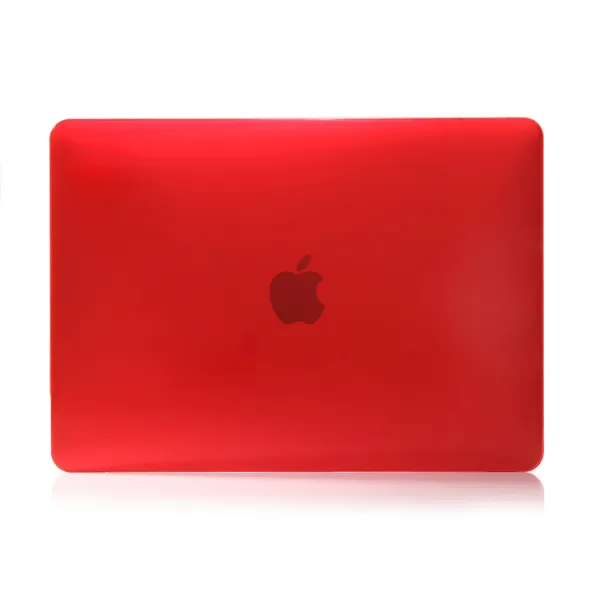 CRYSTAL Plastový kryt pre MacBook Pro 15" A1990 / A1707 červený