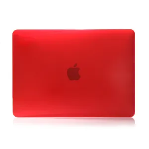 CRYSTAL Plastový kryt pre MacBook Pro 15" A1990 / A1707 červený