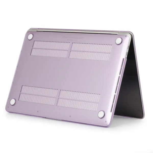 CRYSTAL Plastový kryt pre MacBook Pro 15" A1990 / A1707 fialový
