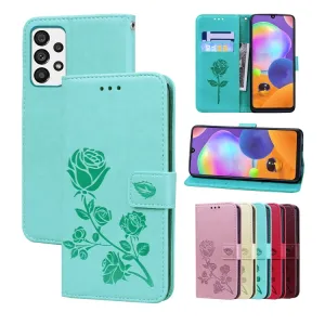 ART Peňaženkový kryt Samsung Galaxy A23 / A23 5G ROSE zelený
