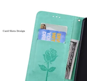 ART Peňaženkový kryt Samsung Galaxy A23 / A23 5G ROSE zelený