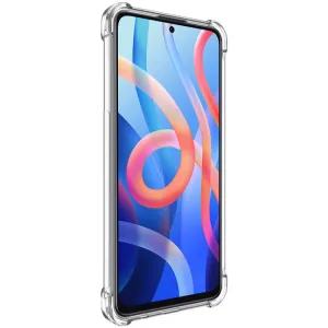 IMAK Ochranný silikónový kryt + fólia Xiaomi Redmi Note 11 Pro+ 5G čierny