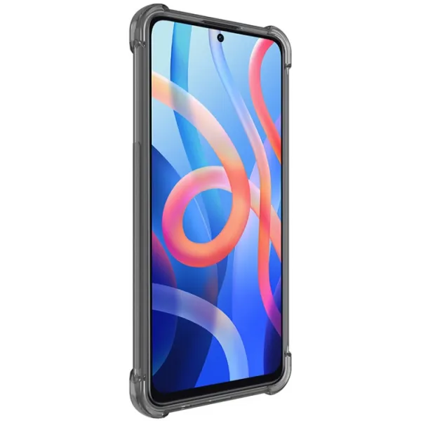 IMAK Ochranný silikónový kryt + fólia Xiaomi Redmi Note 11 Pro+ 5G čierny
