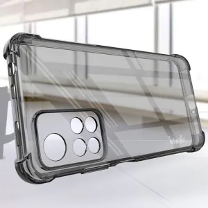 IMAK Ochranný silikónový kryt + fólia Xiaomi Redmi Note 11 Pro+ 5G čierny