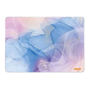 ENKAY MARBLE Puzdro pre MacBook Pro 14" A2442 / A2279 PURPLE