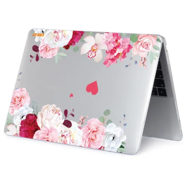 ENKAY FLOWER Puzdro pre MacBook Pro 16" A2485 PEONY