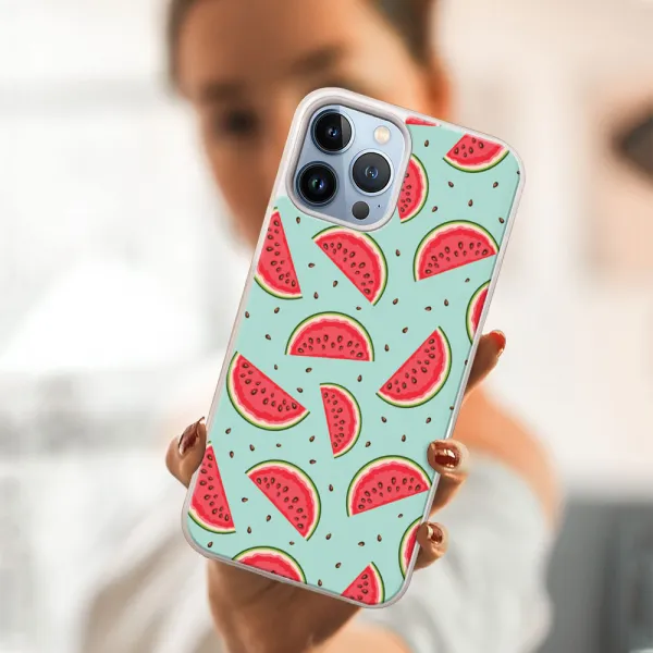 MY ART Silikónový obal Apple iPhone 12 Pro Max WATERMELON (120)