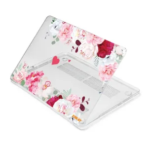 ENKAY FLOWER Puzdro pre MacBook Pro 16" A2485 PEONY