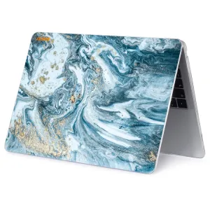 ENKAY MARBLE Puzdro pre MacBook Pro 14" A2442 / A2279 DARK BLUE