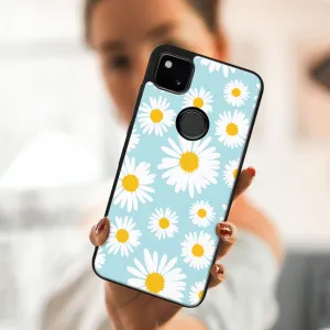 MY ART Silikónový obal Google Pixel 4a CAMOMILE (124)