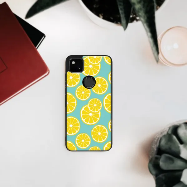 MY ART Silikónový obal Google Pixel 4a LEMON (121)