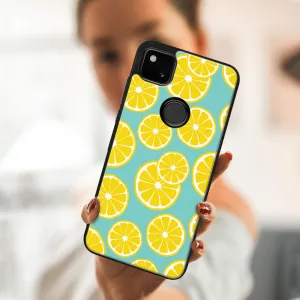 MY ART Silikónový obal Google Pixel 4a LEMON (121)