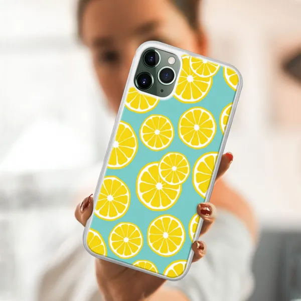 MY ART Silikónový obal Apple iPhone 11 Pro Max LEMON (121)